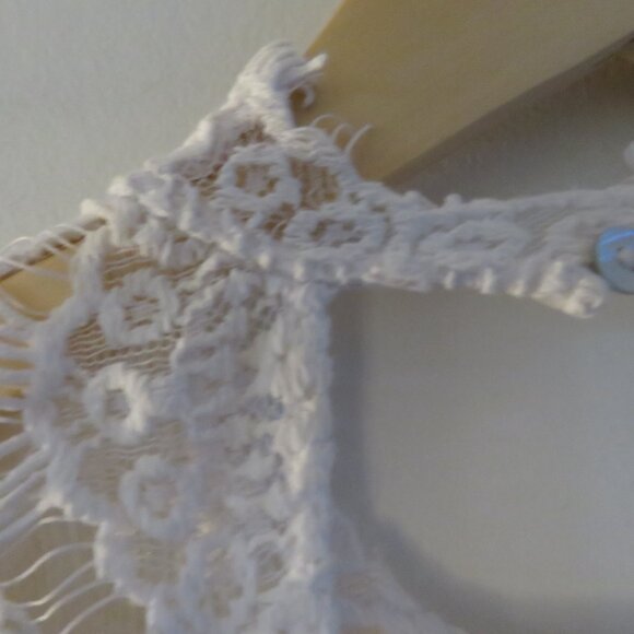 INTIMATELY FREE PEOPLE Daydream White Lace Bodycon Dress Fairy Boho - Size S - Picture 12 of 14